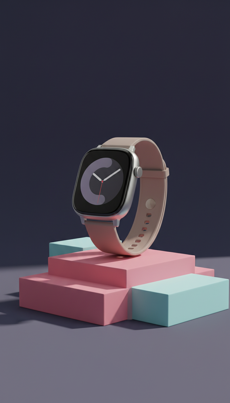 Smartwatch with dynamic AMOLED display